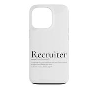 Carcasa para iPhone 13 Pro Definición de reclutador Contratación Divertida Adquisición de Talento de recursos Humanos