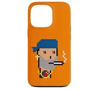 Carcasa para iPhone 13 Pro Degen Smokers Club #503 NFT Generative Pixel Art Ravencoin