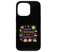 Carcasa para iPhone 13 Pro Desarrollado por crayones y curiosidad Divertidos para niños de jardín de Infantes
