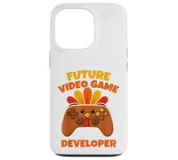 Carcasa para iPhone 13 Pro Desarrollador de Videojuegos Future Thanksgiving Gaming Fun Boy Kid