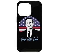 Carcasa para iPhone 13 Pro Día del Presidente George H.W. Bush 41er Presidente 1989-1993