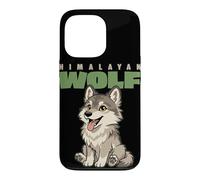Carcasa para iPhone 13 Pro Dibujos Animados Lobo del Himalaya Raza Animal Amante Lindo Lobos