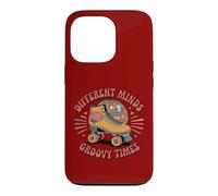 Carcasa para iPhone 13 Pro Different Minds Groovy Times - Patines Retro para TDAH y Autismo