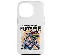 Carcasa para iPhone 13 Pro Dino Astronaut Ancient Rex Future Fusion Art Space Explorer