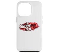 Carcasa para iPhone 13 Pro Diseño cardiaco Divertido con Texto en inglés I'D Shock That
