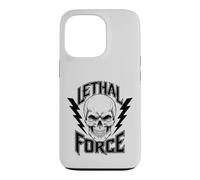 Carcasa para iPhone 13 Pro Diseño de Calavera de Fuerza letal - Bold Lightning Bolt Gothic