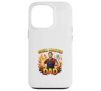 Carcasa para iPhone 13 Pro Diseño de Estilo de Vida para cocinar Barbacoa para papá de Grill Master