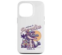 Carcasa para iPhone 13 Pro Diseño de Estilo Retro Venice Florida Paradise Cocodril