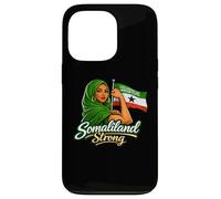 Carcasa para iPhone 13 Pro Diseño Femenino de Somalilandia Strong Flag Pride
