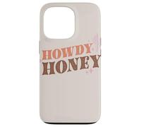 Carcasa para iPhone 13 Pro Diseño gráfico Retro Western de Howdy Honey con diseño de Cactus