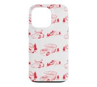 Carcasa para iPhone 13 Pro Disney and Pixar's Cars Radiator Springs Christmas Pattern