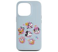 Carcasa para iPhone 13 Pro Disney Mickey & Friends Spring Easter Friendly Flower Faces
