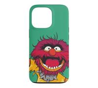 Carcasa para iPhone 13 Pro Disney The Muppets Animal Electric Mayhem Big Face Green