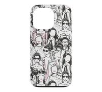 Carcasa para iPhone 13 Pro Disney The Princess Diaries 25th Anniversary Royal Pattern