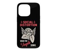 Carcasa para iPhone 13 Pro Distorsión Social Oficial Cuando los ángeles cantan
