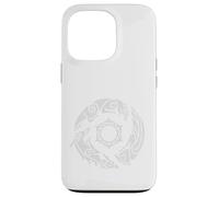 Carcasa para iPhone 13 Pro Distressed Crimson Desert Symbol of Pywel Design For Gamers