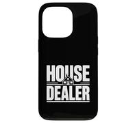 Carcasa para iPhone 13 Pro Distribuidor de Casas Humor Divertido de inversión inmobiliaria