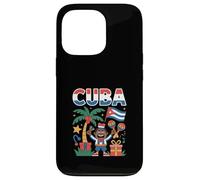 Carcasa para iPhone 13 Pro Divertido gráfico Festivo Tropical de celebración de Cuba