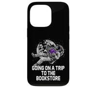 Carcasa para iPhone 13 Pro Divertido Humor de Gusano de Biblioteca Going on a Trip to The Bookstore