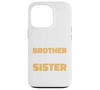 Carcasa para iPhone 13 Pro Divertido para el Hermano de la Gran Hermana, cumpleaños, Mejor Hermana
