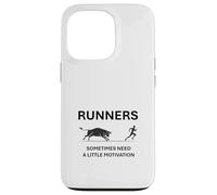 Carcasa para iPhone 13 Pro Divertido Regalo de Runners Motivation Bull Chasing a Runner