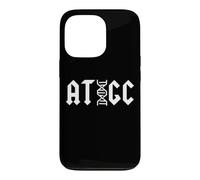 Carcasa para iPhone 13 Pro Divertidos Pares de Bases de ADN ATGC Maestro de Ciencias de biología Molecular