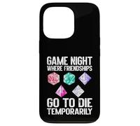 Carcasa para iPhone 13 Pro Donde Las amistades Van a Morir temporalmente Game Night