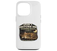 Carcasa para iPhone 13 Pro Dont Disturb Me Ignoring Reality Cat Lovers Experto Divertido