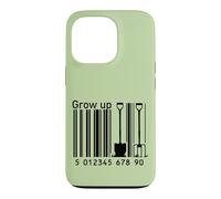 Carcasa para iPhone 13 Pro EAN Code - Pala ecológica para jardinería, Color Negro