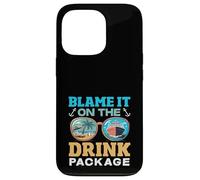 Carcasa para iPhone 13 Pro Echar la Culpa al Paquete de Bebidas Cruise Alcohol