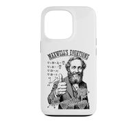 Carcasa para iPhone 13 Pro Ecuaciones de Maxwell Matemáticas Nerd Ciencia Física