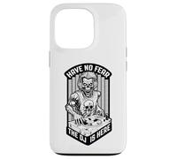 Carcasa para iPhone 13 Pro Ecualizador Musical de Halloween Have No Fear The DJ Is Here Zombie