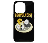 Carcasa para iPhone 13 Pro Eggyolkcist - Huevo con Humor Negro y Parodia de Exorcismo