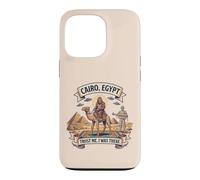 Carcasa para iPhone 13 Pro El Cairo Egipto Bigfoot UFO Conspiración Humor