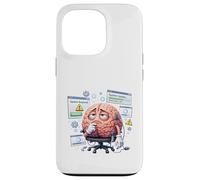 Carcasa para iPhone 13 Pro El Cerebro Necesita actualizarse: un Pensamiento exagerado Divertido