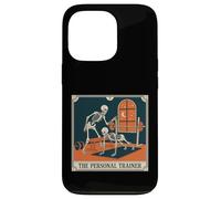 Carcasa para iPhone 13 Pro El Entrenador Personal Esqueleto Tarot Tarjeta Vintage Graphic