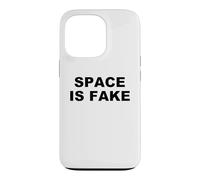 Carcasa para iPhone 13 Pro El Espacio es Falsa y Divertida teoría de la conspiración
