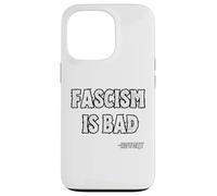 Carcasa para iPhone 13 Pro El fascismo es Mala Historia Lección Cita