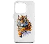 Carcasa para iPhone 13 Pro El Tigre de Bengala, Pintura