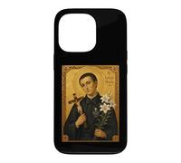 Carcasa para iPhone 13 Pro Elegante Icono católico de San Gerardo Majella
