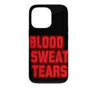 Carcasa para iPhone 13 Pro Emblema de Sangre roja, Sudor y lágrimas para niños y niñas