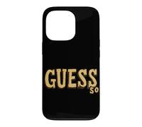 Carcasa para iPhone 13 Pro Emblema Guess So