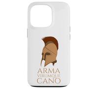 Carcasa para iPhone 13 Pro Eneida - Mitología Romana - Arma Virumque - Latín Clásico