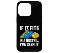 Carcasa para iPhone 13 Pro ER Nurse Humor If It Fits In A Nostril