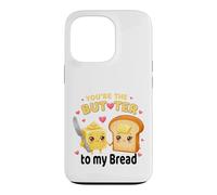 Carcasa para iPhone 13 Pro Eres la Mantequilla de mi Pan Pareja Kawaii