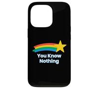 Carcasa para iPhone 13 Pro Es Curioso, no Sabes Nada, Rainbow Shooting Star