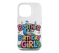 Carcasa para iPhone 13 Pro Es el cumpleaños de mi Hermano Pavo Real Bro Family Bday