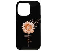 Carcasa para iPhone 13 Pro Esclerosis múltiple Fe MS Conciencia Girasol Cinta Chica
