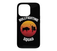 Carcasa para iPhone 13 Pro Escuadrón de toros | Pelea de toros española Vintage