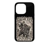 Carcasa para iPhone 13 Pro ¡Escucha! El Divertido Esposo ha Llegado Montando un Oso